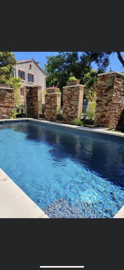 La Suite De Charme Du Mas De La Fontaine De Jonquier Avec Spa Privatif Séguret Zewnętrze zdjęcie
