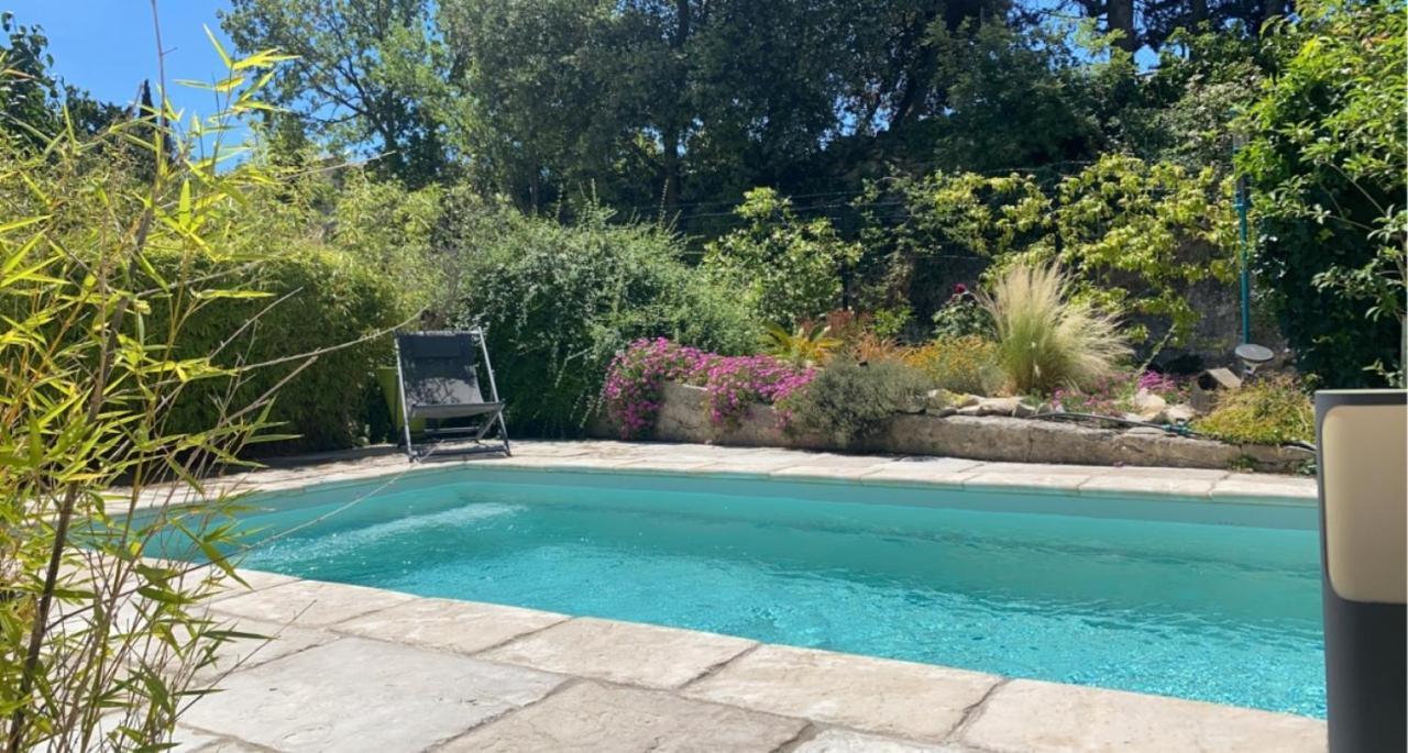 La Suite De Charme Du Mas De La Fontaine De Jonquier Avec Spa Privatif Séguret Zewnętrze zdjęcie